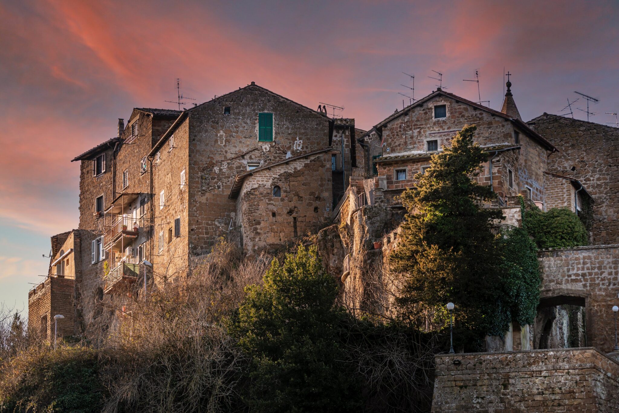 Calcata, un village paisible à quelques kilomètres de Rome